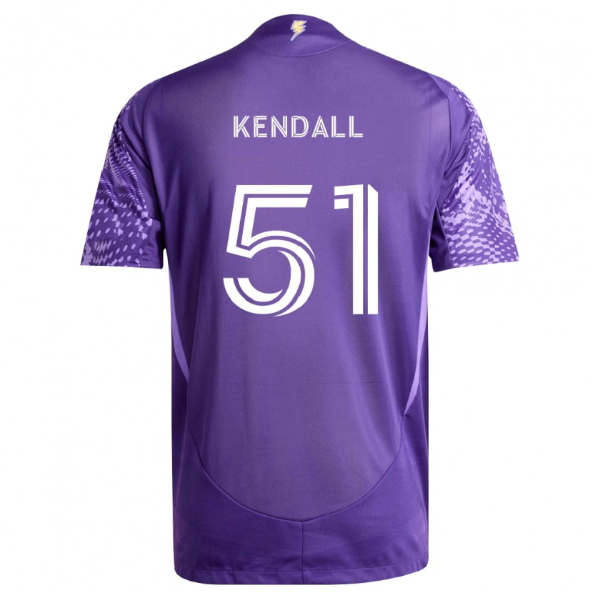 DanxenメンズBrady Kendall#51紫白ホームシャツ2026/27ジャージーユニフォーム