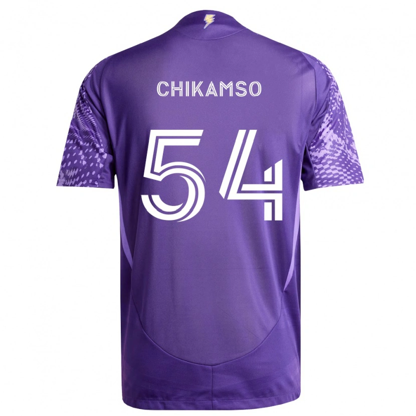 DanxenメンズAlbright Chikamso#54紫白ホームシャツ2026/27ジャージーユニフォーム