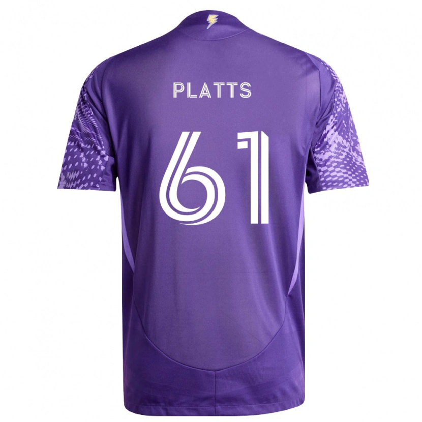 DanxenメンズJackson Platts#61紫白ホームシャツ2026/27ジャージーユニフォーム