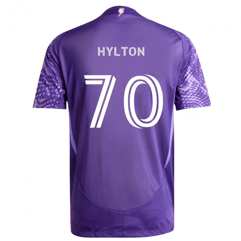 DanxenメンズJustin Hylton#70紫白ホームシャツ2026/27ジャージーユニフォーム