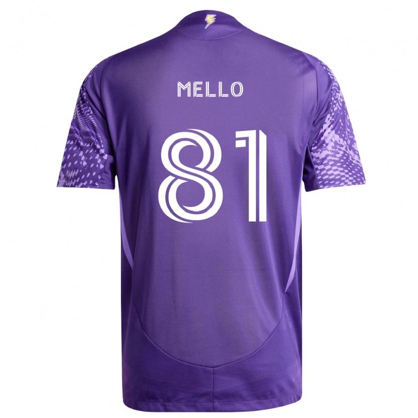 DanxenメンズMurillo Mello#81紫白ホームシャツ2026/27ジャージーユニフォーム