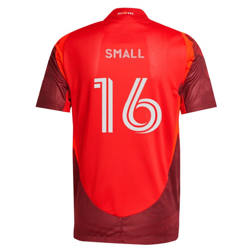 DanxenメンズKhaleel Small#16バーガンディ赤ホームシャツ2026/27ジャージーユニフォーム