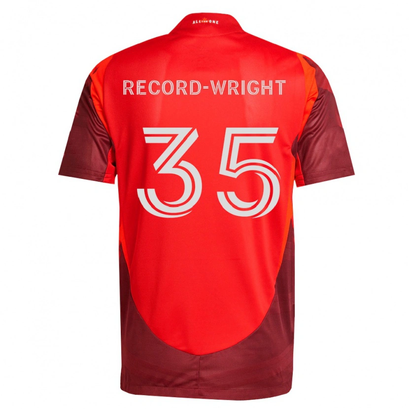 DanxenメンズKemari Record-Wright#35バーガンディ赤ホームシャツ2026/27ジャージーユニフォーム
