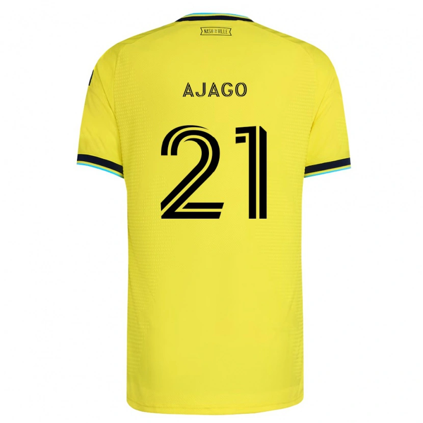 DanxenメンズForster Ajago#21明るい黄紺ホームシャツ2026/27ジャージーユニフォーム