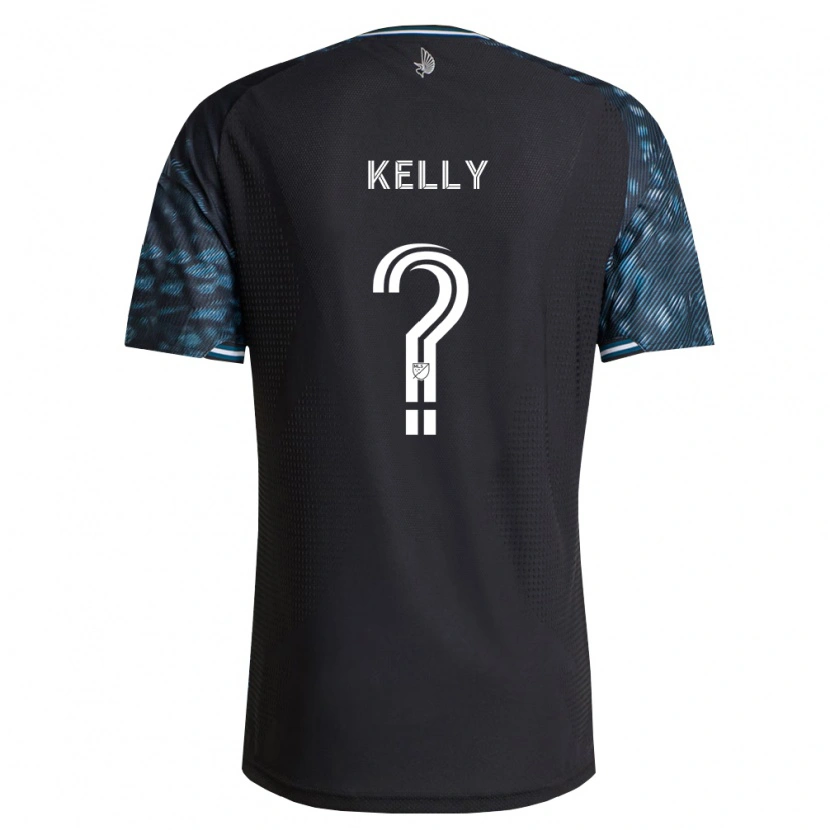 DanxenメンズOliver Kelly#0黒白ホームシャツ2026/27ジャージーユニフォーム