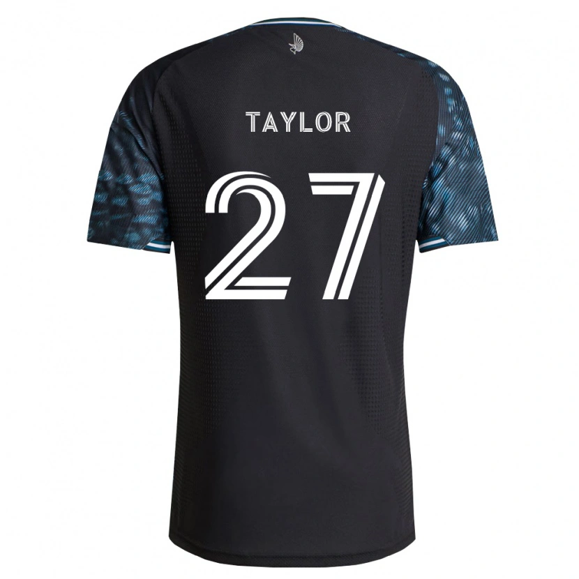 DanxenメンズD.j. Taylor#27黒白ホームシャツ2026/27ジャージーユニフォーム