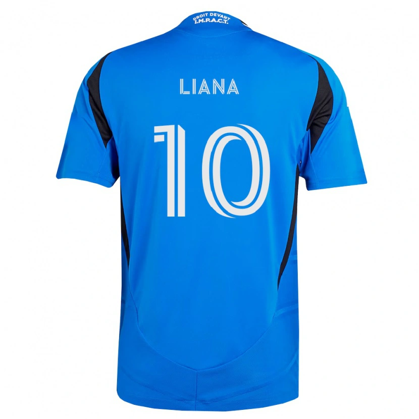 DanxenメンズTarasco Liana#10青白黒ホームシャツ2026/27ジャージーユニフォーム