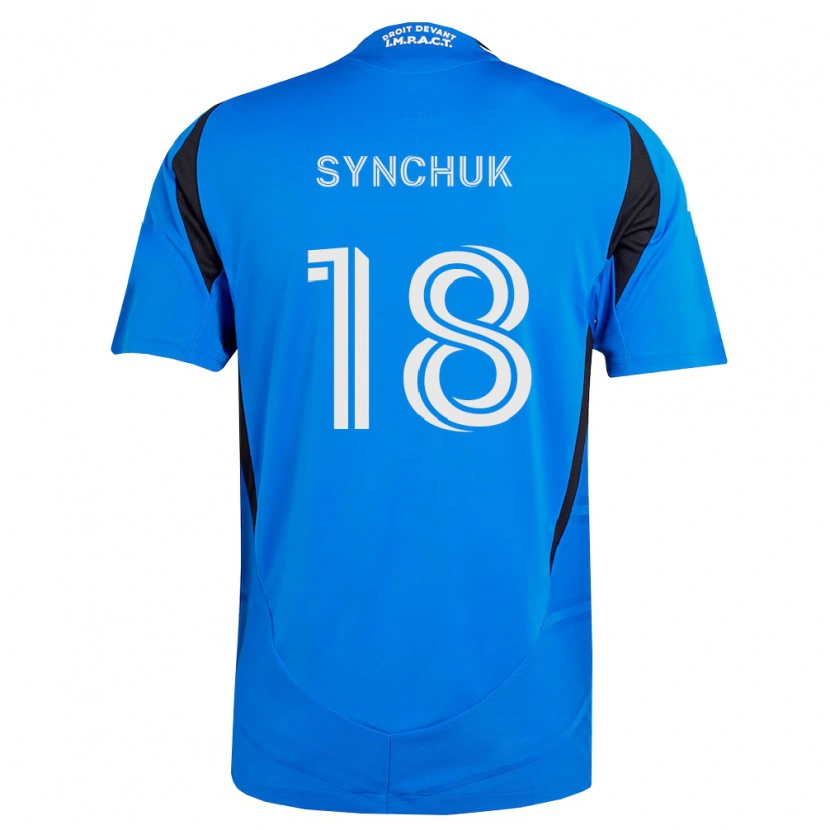 DanxenメンズGennadiy Synchuk#18青白黒ホームシャツ2026/27ジャージーユニフォーム