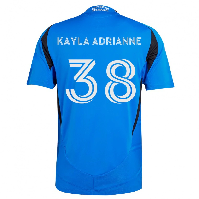 DanxenメンズKamdem Kayla Adrianne#38青白黒ホームシャツ2026/27ジャージーユニフォーム