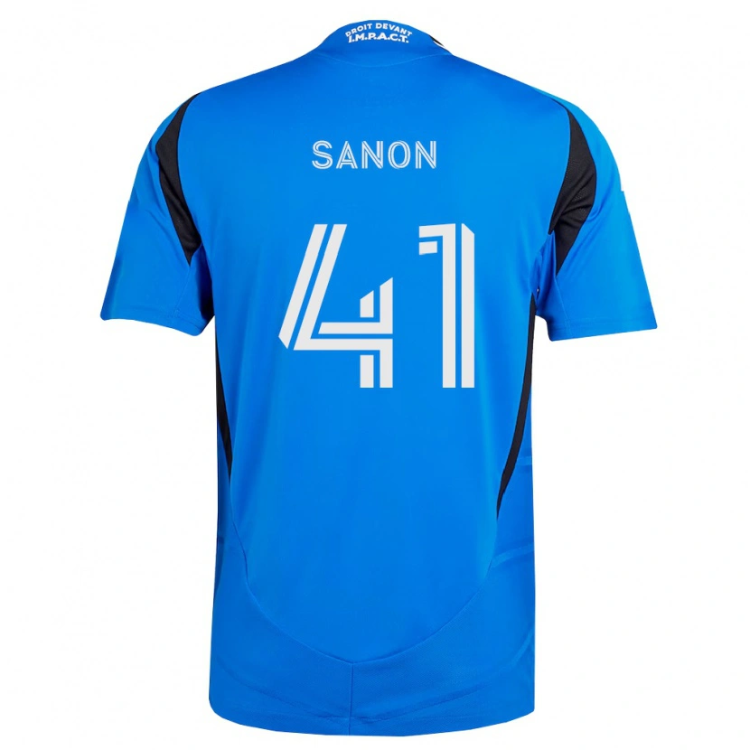 DanxenメンズJérémy Sanon#41青白黒ホームシャツ2026/27ジャージーユニフォーム