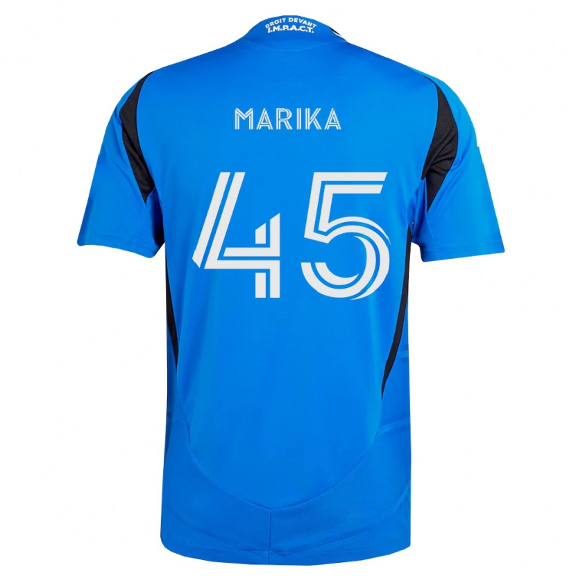 DanxenメンズCregheur Marika#45青白黒ホームシャツ2026/27ジャージーユニフォーム