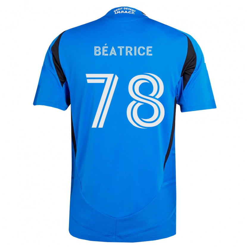 DanxenメンズForcier Béatrice#78青白黒ホームシャツ2026/27ジャージーユニフォーム