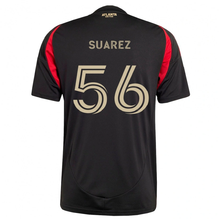 DanxenメンズIgnacio Suarez#56黒赤ホームシャツ2026/27ジャージーユニフォーム