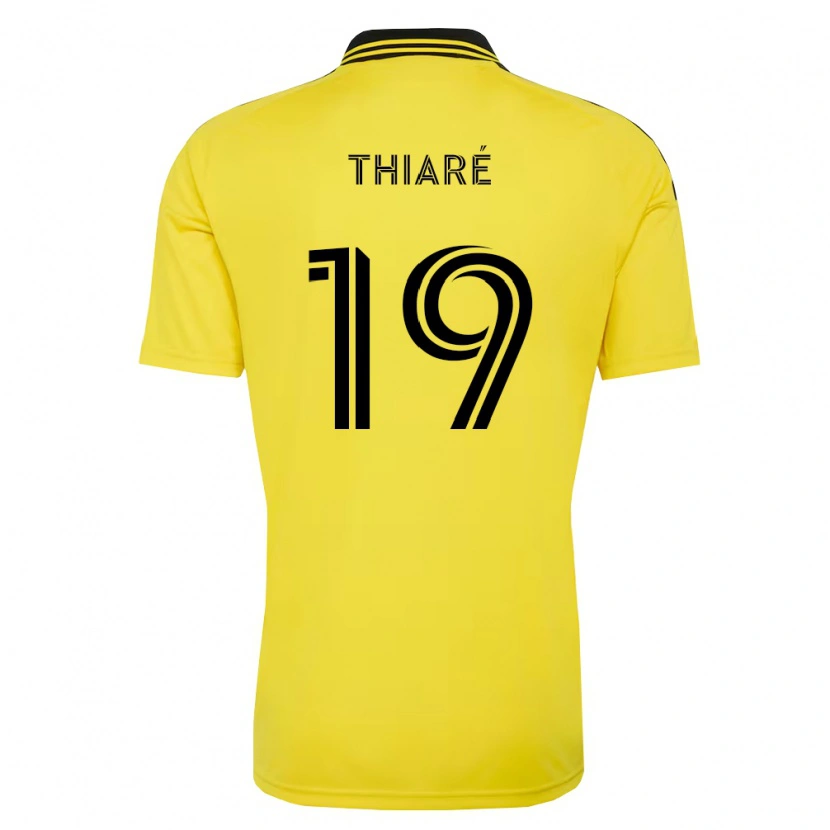 DanxenメンズJamal Thiaré#19黄黒ホームシャツ2026/27ジャージーユニフォーム