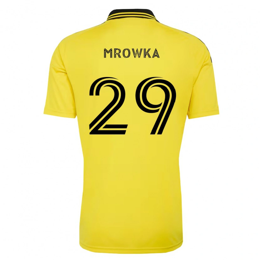 Danxenメンズコール・ムロフカ#29黄黒ホームシャツ2026/27ジャージーユニフォーム