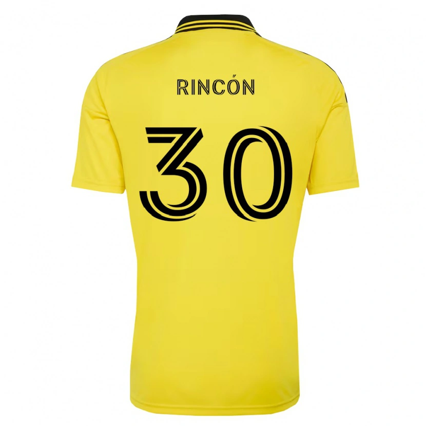 DanxenメンズNicolás Rincón#30黄黒ホームシャツ2026/27ジャージーユニフォーム