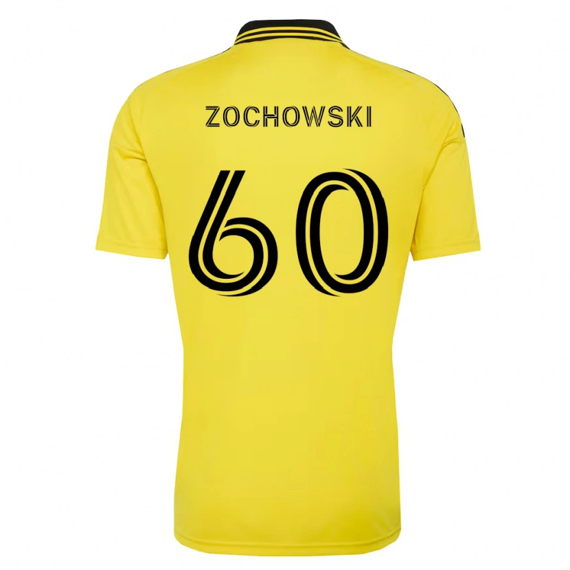 DanxenメンズAlex Zochowski#60黄黒ホームシャツ2026/27ジャージーユニフォーム