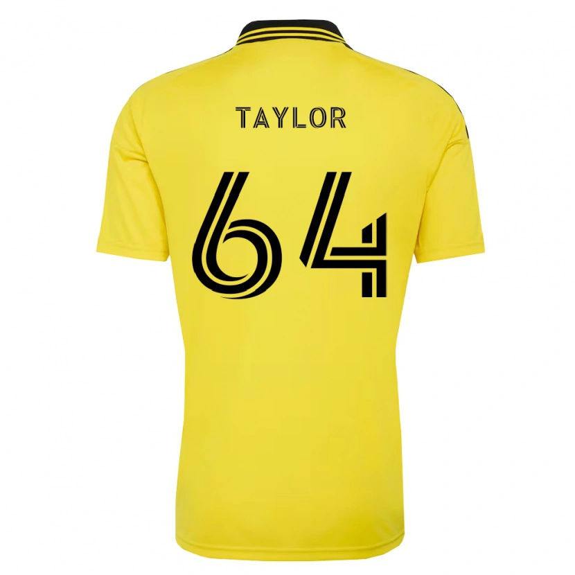DanxenメンズOneal Taylor#64黄黒ホームシャツ2026/27ジャージーユニフォーム