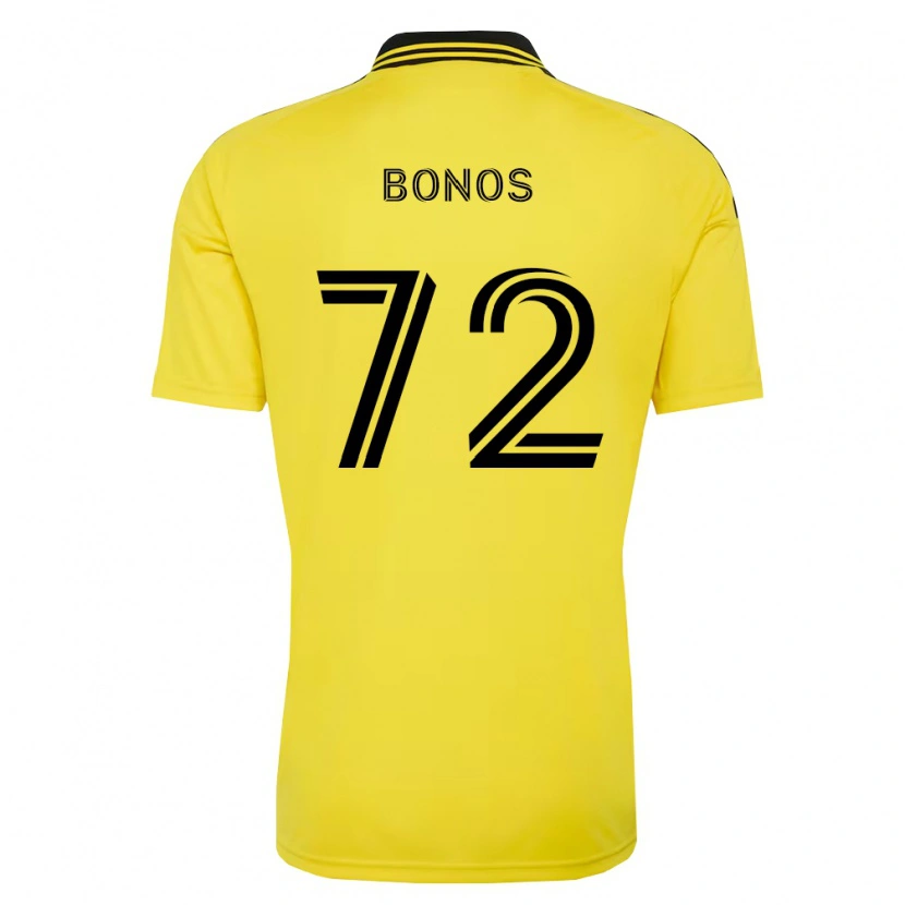 DanxenメンズJackson Bonos#72黄黒ホームシャツ2026/27ジャージーユニフォーム