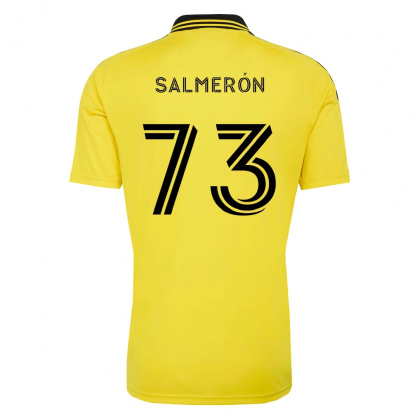 DanxenメンズJorge Salmerón#73黄黒ホームシャツ2026/27ジャージーユニフォーム