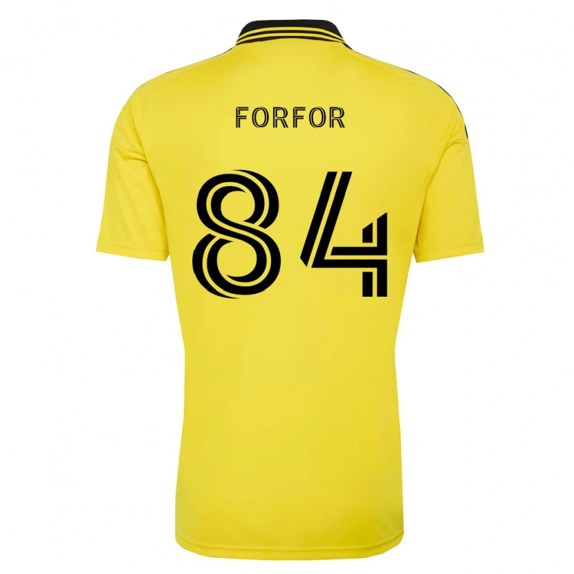DanxenメンズPrince Forfor#84黄黒ホームシャツ2026/27ジャージーユニフォーム