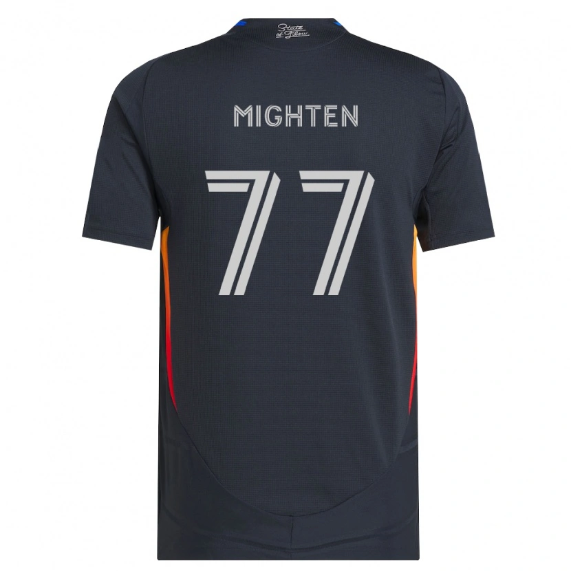 Danxenメンズアレックス・マイテン#77ダークグレー赤ホームシャツ2026/27ジャージーユニフォーム