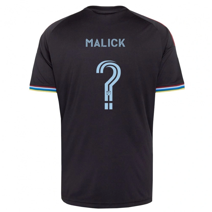 DanxenメンズOwen Malick#0黒空色ホームシャツ2026/27ジャージーユニフォーム