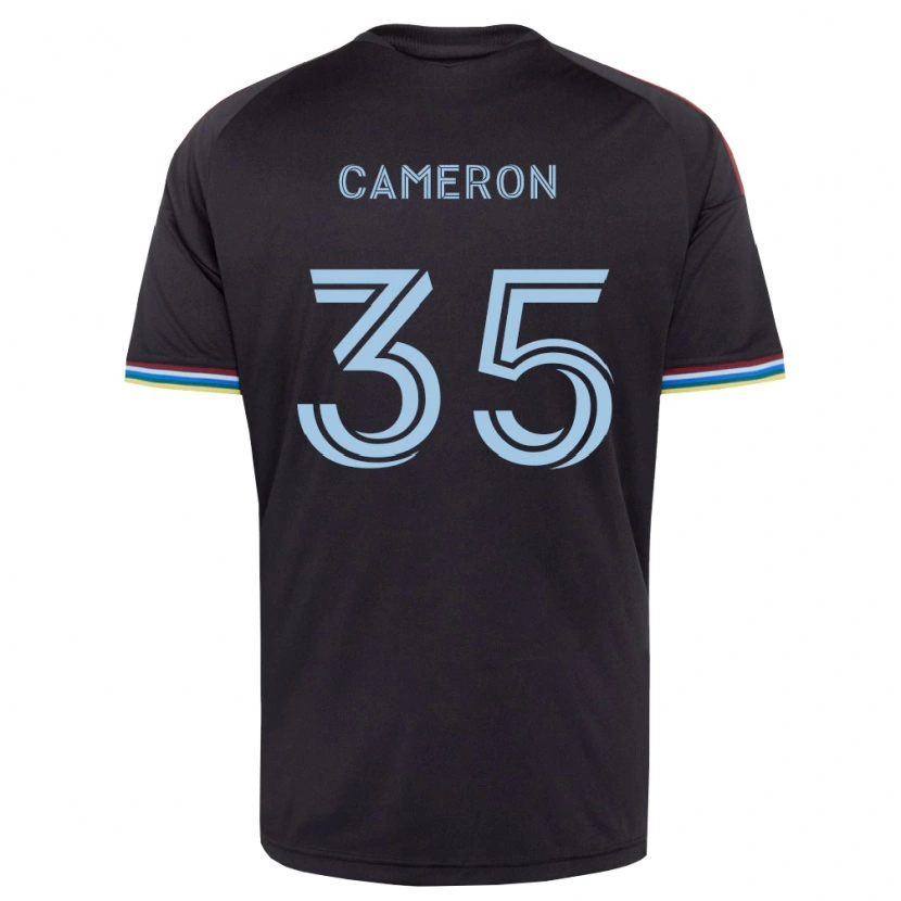 DanxenメンズJames Cameron#35黒空色ホームシャツ2026/27ジャージーユニフォーム