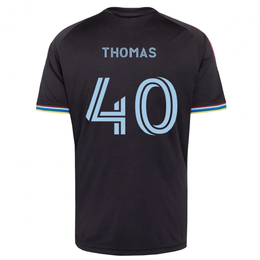 DanxenメンズKai Thomas#40黒空色ホームシャツ2026/27ジャージーユニフォーム