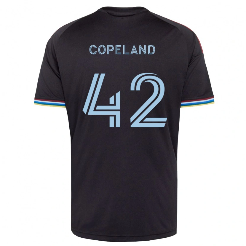 DanxenメンズJosh Copeland#42黒空色ホームシャツ2026/27ジャージーユニフォーム