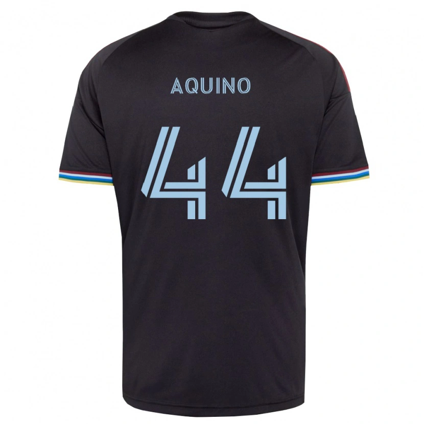 DanxenメンズChris Aquino#44黒空色ホームシャツ2026/27ジャージーユニフォーム