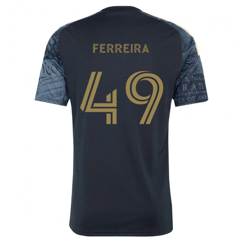 DanxenメンズWillyam Ferreira#49紺茶ホームシャツ2026/27ジャージーユニフォーム