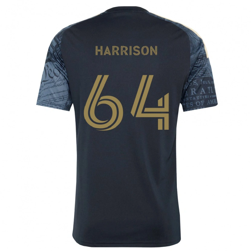 DanxenメンズJoshua Harrison#64紺茶ホームシャツ2026/27ジャージーユニフォーム