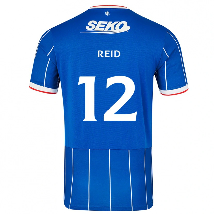 DanxenメンズJames Reid#12赤 青 白ホームシャツ2026/27ジャージーユニフォーム