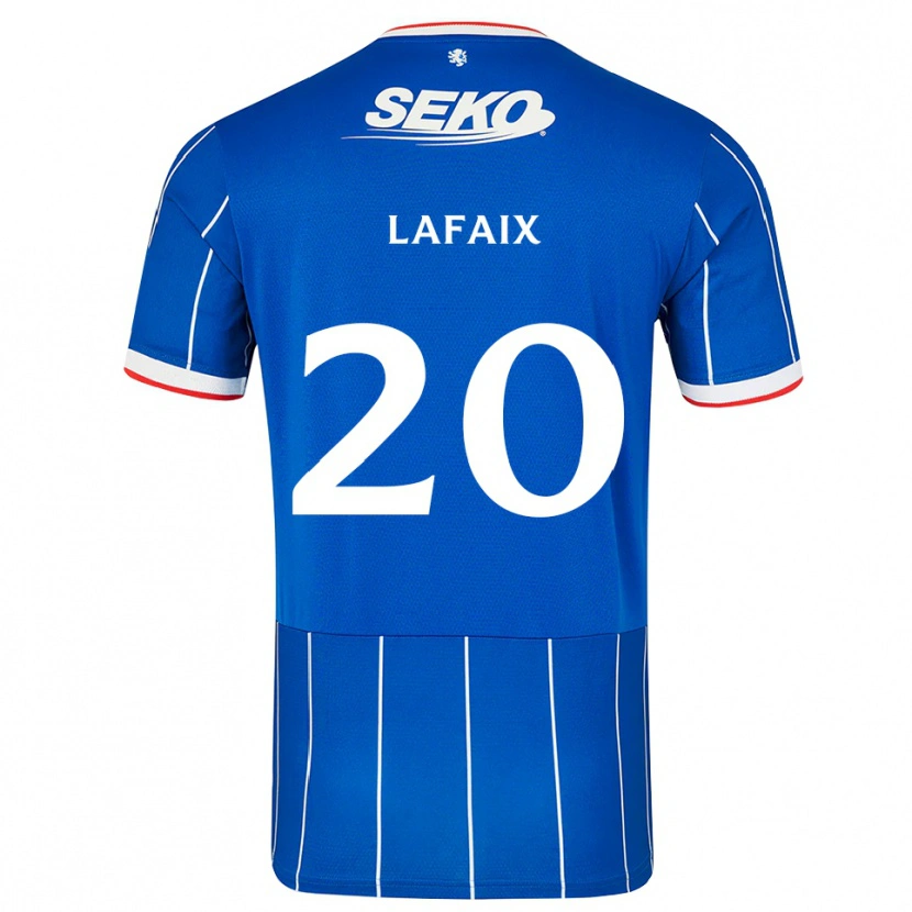 DanxenメンズCamille Lafaix#20赤 青 白ホームシャツ2026/27ジャージーユニフォーム