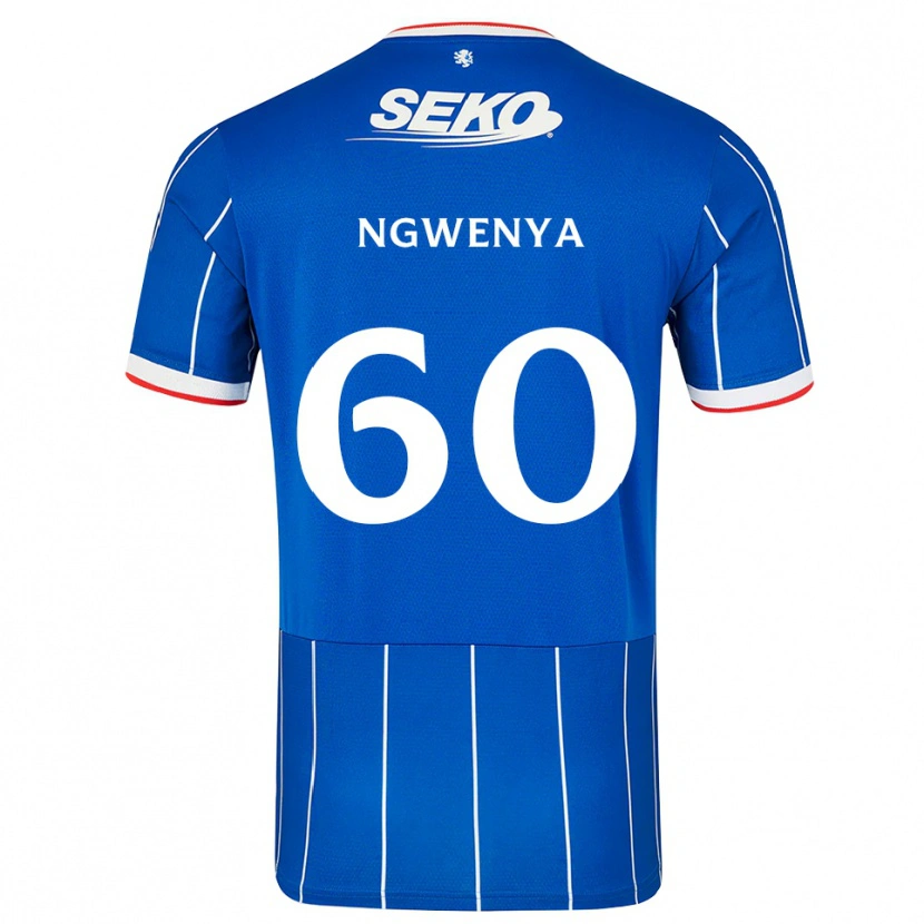 DanxenメンズCorey Ngwenya#60赤 青 白ホームシャツ2026/27ジャージーユニフォーム