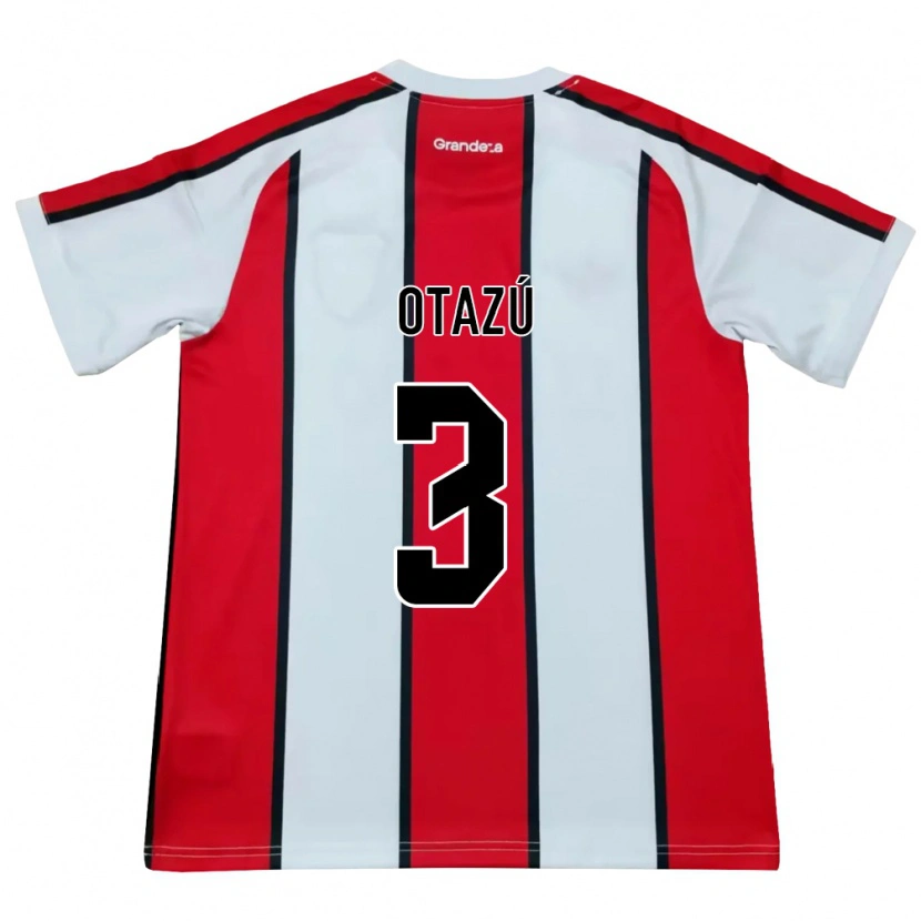DanxenメンズMilagros Otazú#3白赤黒アウェイシャツ2026/27ジャージーユニフォーム