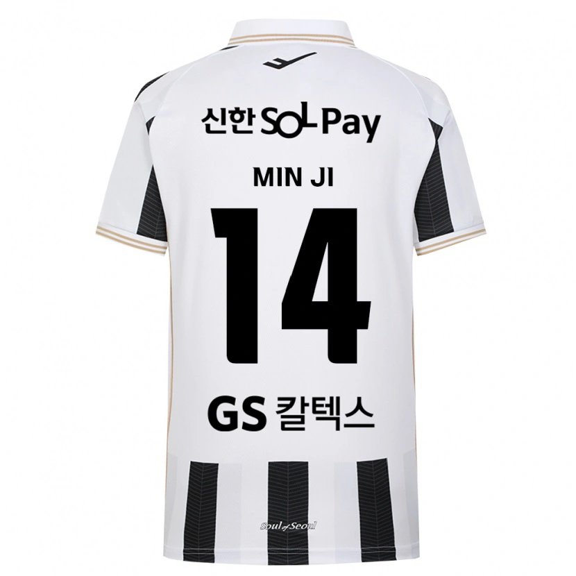 DanxenメンズKim Min-Ji#14黒白アウェイシャツ2026/27ジャージーユニフォーム