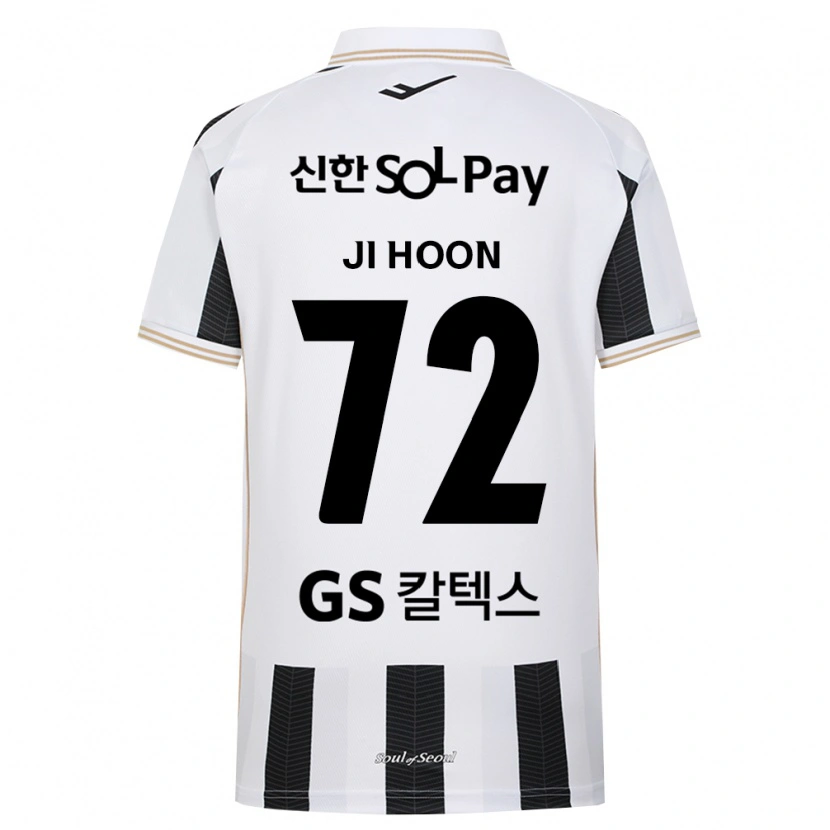 DanxenメンズJi-Hoon Min#72黒白アウェイシャツ2026/27ジャージーユニフォーム
