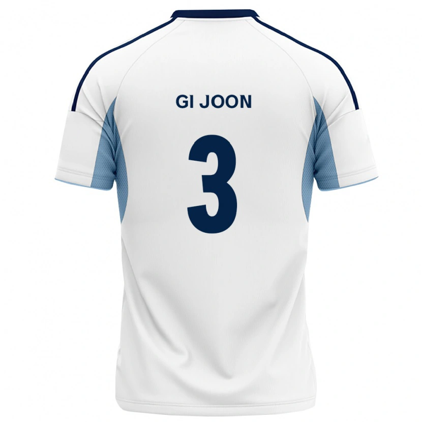 DanxenメンズGi-Joon Kim#3ロイヤルブルー白アウェイシャツ2026/27ジャージーユニフォーム