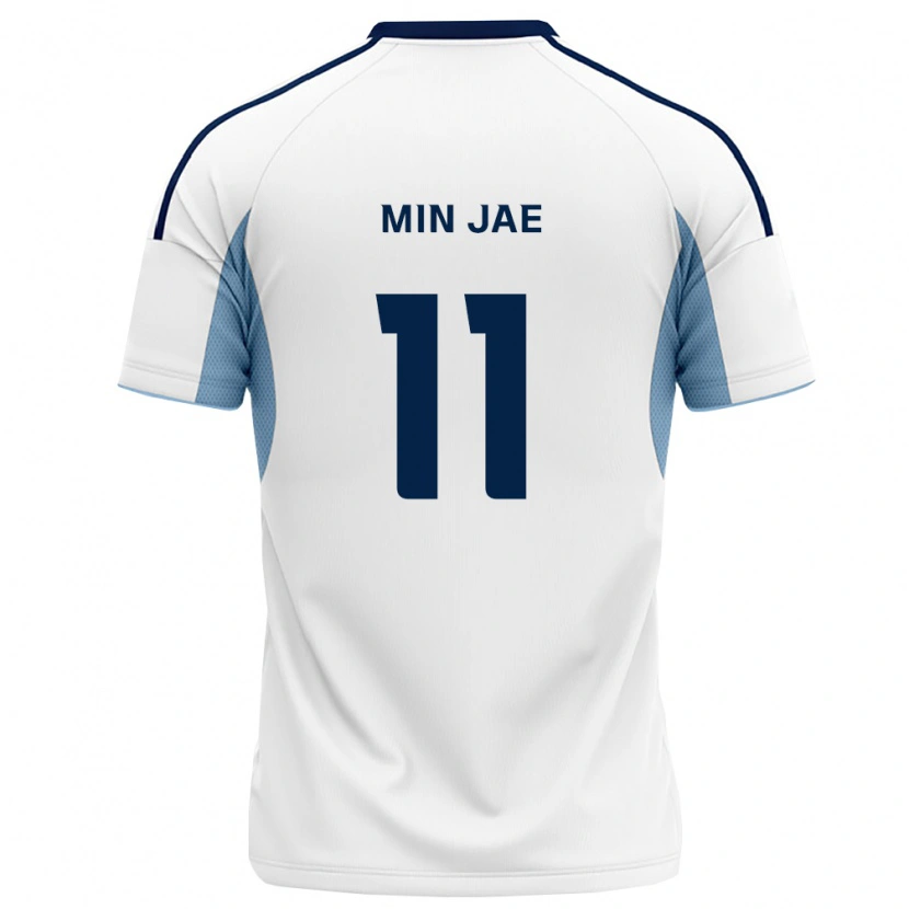 DanxenメンズMin-Jae Jo#11ロイヤルブルー白アウェイシャツ2026/27ジャージーユニフォーム