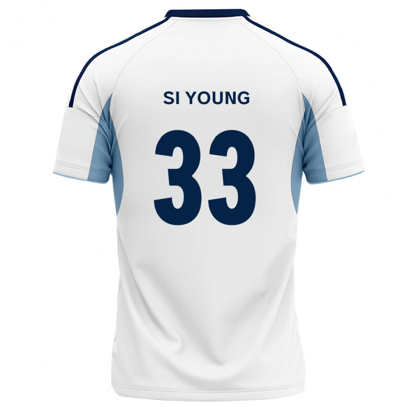 DanxenメンズSi-Young Jang#33ロイヤルブルー白アウェイシャツ2026/27ジャージーユニフォーム