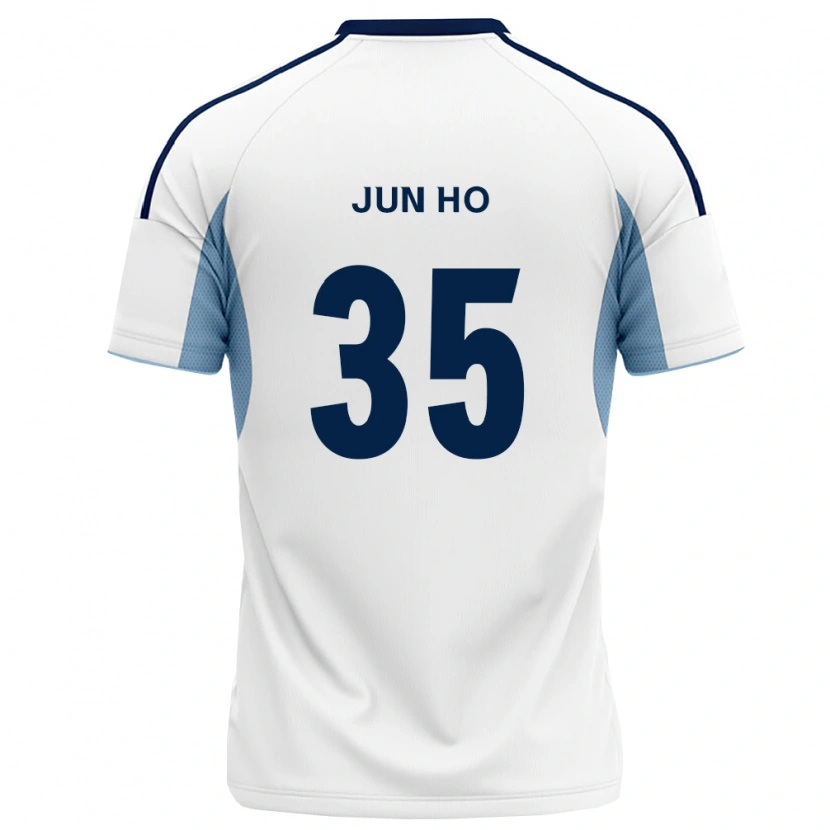 DanxenメンズJun-Ho Kim#35ロイヤルブルー白アウェイシャツ2026/27ジャージーユニフォーム