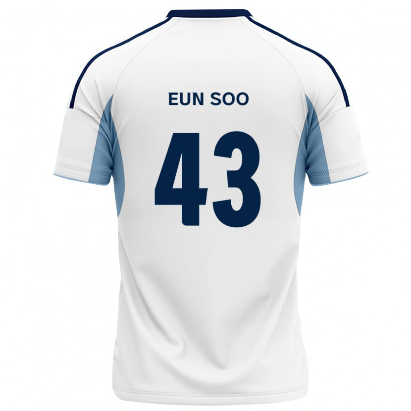 DanxenメンズEun-Soo Choi#43ロイヤルブルー白アウェイシャツ2026/27ジャージーユニフォーム
