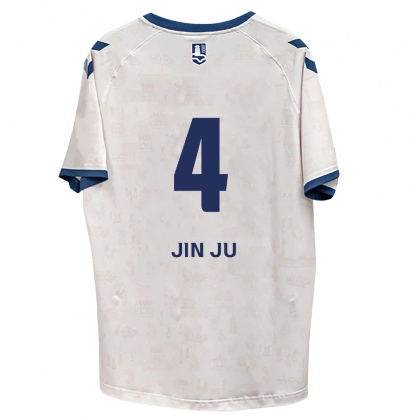DanxenメンズSeo Jin-Ju#4ロイヤルブルー白アウェイシャツ2026/27ジャージーユニフォーム