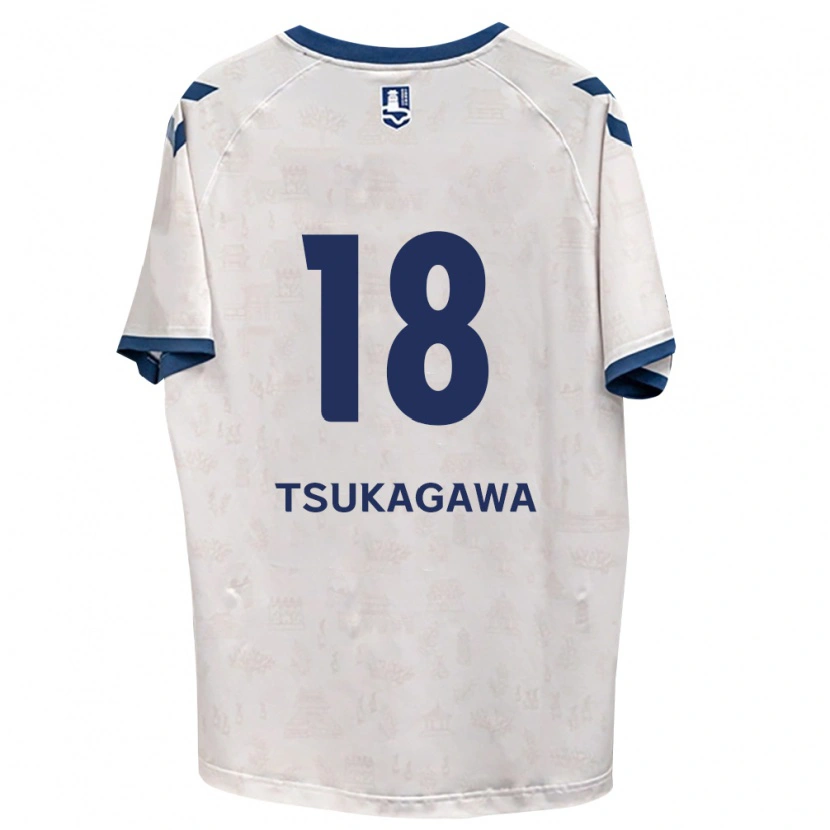 Danxenメンズ塚川孝輝#18ロイヤルブルー白アウェイシャツ2026/27ジャージーユニフォーム