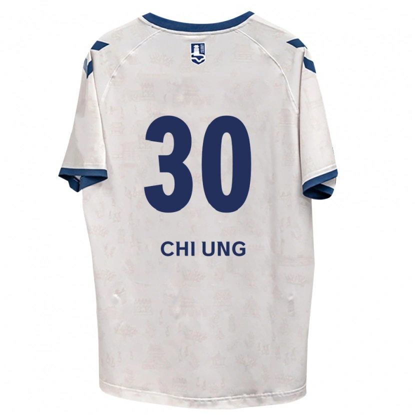 DanxenメンズChi-Ung Choi#30ロイヤルブルー白アウェイシャツ2026/27ジャージーユニフォーム