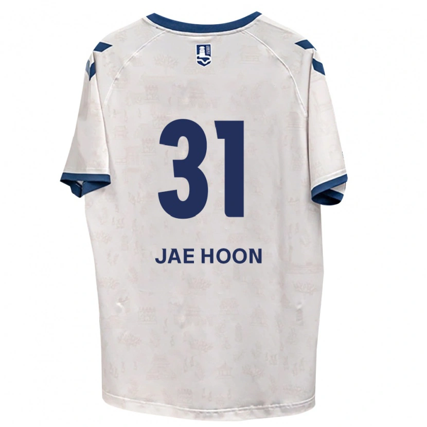 DanxenメンズJae-Hoon Lee#31ロイヤルブルー白アウェイシャツ2026/27ジャージーユニフォーム