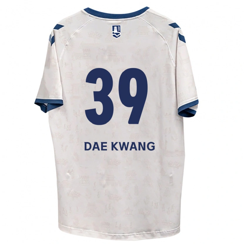 DanxenメンズDae-Kwang Lee#39ロイヤルブルー白アウェイシャツ2026/27ジャージーユニフォーム