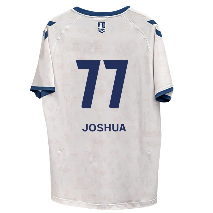 DanxenメンズJoshua Eui-Jin Chung#77ロイヤルブルー白アウェイシャツ2026/27ジャージーユニフォーム